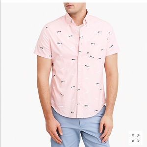 J crew — button down fishbone shirt